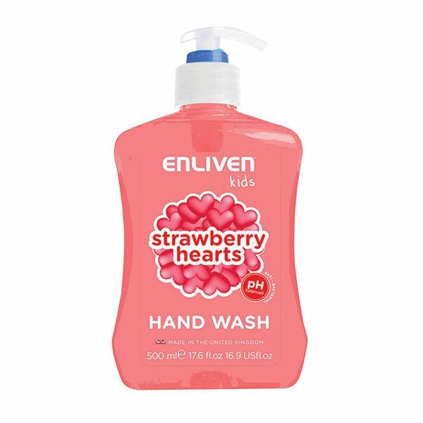 ENLIVEN STARWBERRY HEARTS H/W 500ML - Nazar Jan's Supermarket