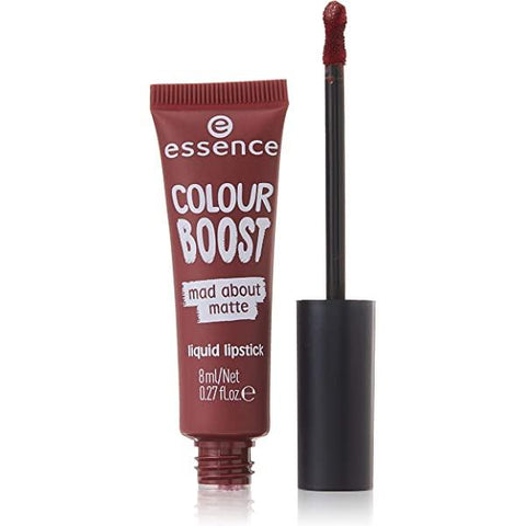 ESSENCE COLOUR BOOST MAD ABOUT MATTE LIQUID LIPSTICK 09 MAGNETIC GLOOM 8ML - Nazar Jan's Supermarket