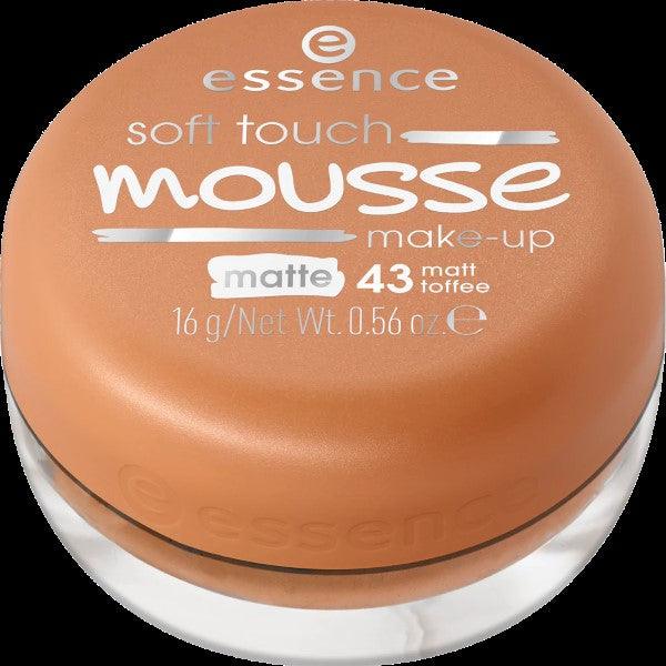 ESSENCE SOFT TOUCH MOUSSE MAKE UP 43 TOFFE 16G - Nazar Jan's Supermarket