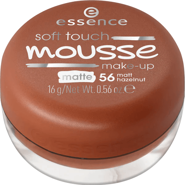 ESSENCE SOFT TOUCH MOUSSE MAKE UP 56 HAZELNUT 16G - Nazar Jan's Supermarket