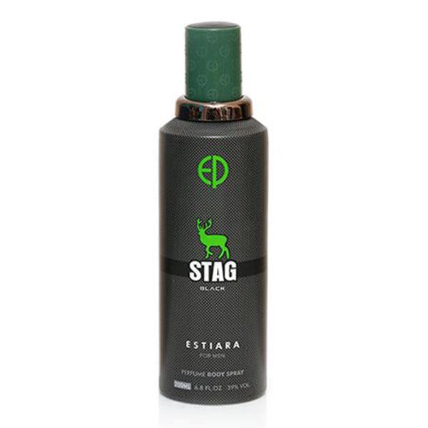 ESTIARA STAG BLACK B/S 200ML - Nazar Jan's Supermarket