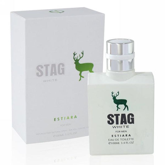ESTIARA STAG WHITE FOR MEN B/S 250ML - Nazar Jan's Supermarket