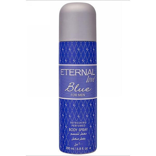 ETERNAL LOVE BLUE FOR MEN BODY SPRAY 200ML - Nazar Jan's Supermarket