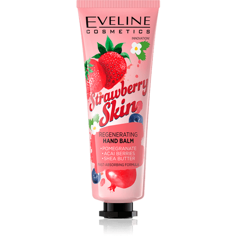 EVELINE STRAWBERRY SKIN REGENERATING HAND BALM 50ML - Nazar Jan's Supermarket