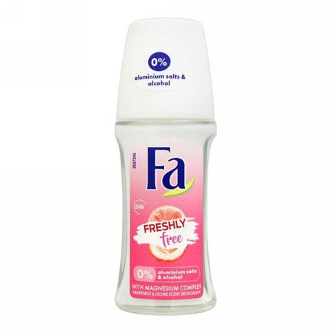 FA FRESHLY FREE ROLL ON 50ML - Nazar Jan's Supermarket