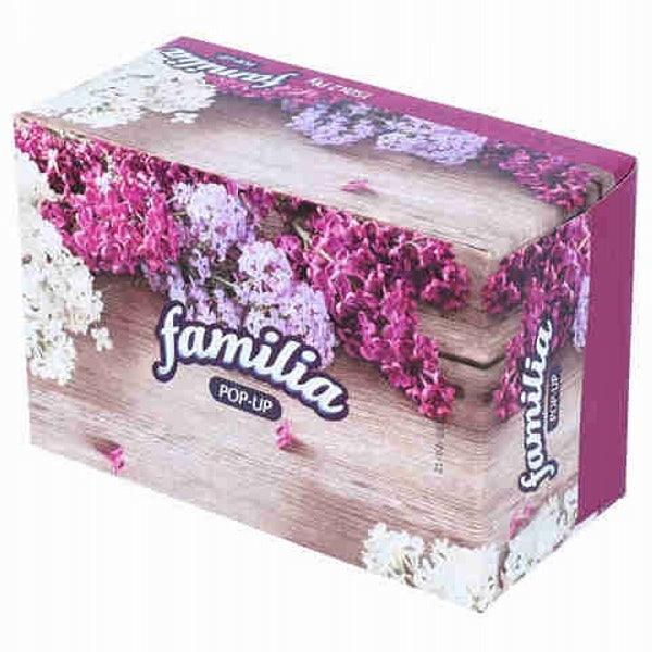 FAMILIA POP-UP TISSUE BOX 150 2 PLAY PINK - Nazar Jan's Supermarket