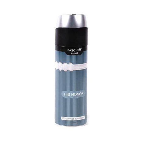 FASCINO PRIME HIS HONOR BODY SPRAY 200ML - Nazar Jan's Supermarket