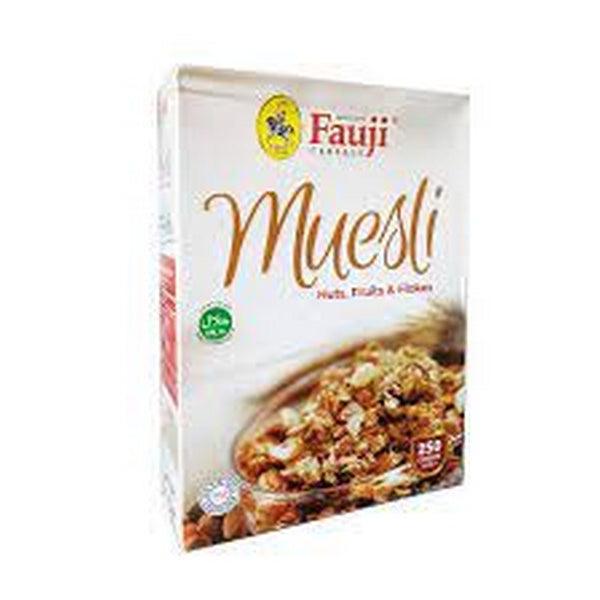 FAUJI MUESLI NUT FRUIT & FLAKES 250GM - Nazar Jan's Supermarket