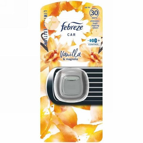 FEBREZE VANILLA & MAGNOILA CAR AIR FRESHNER 30 DAYS - Nazar Jan's Supermarket