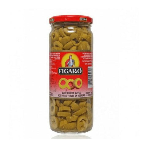 FIGARO SLICED GREEN OLIVES 270G - Nazar Jan's Supermarket