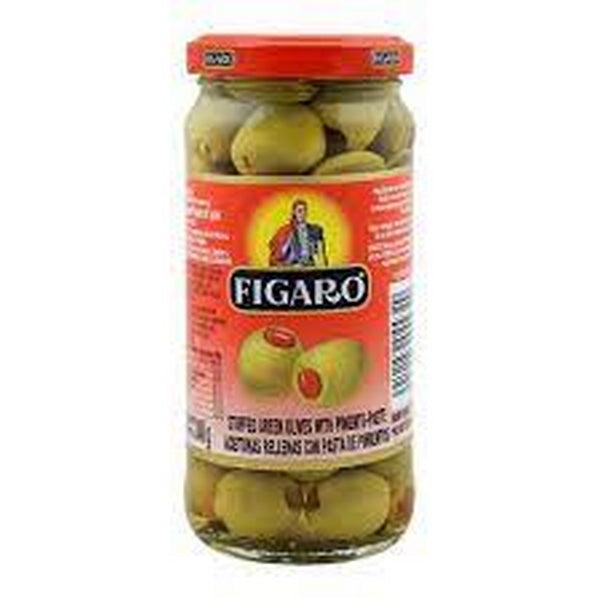 FIGARO STUFFED GREEN OLIVES 270G - Nazar Jan's Supermarket