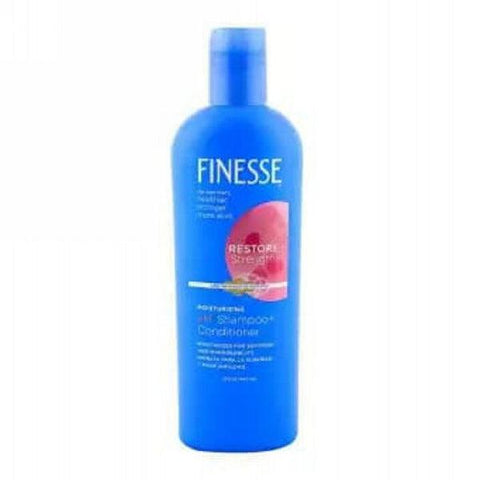 FINESSE RESTORE+STRENGHEN SHAMPOO&CONDITIONER 443ML - Nazar Jan's Supermarket