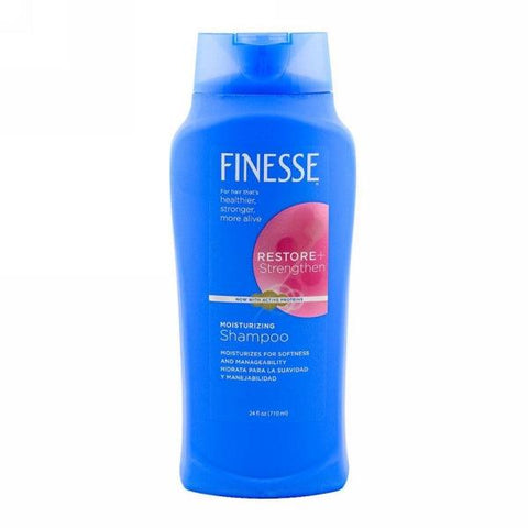 FINESSE RESTORE+STRENGTHEN WITH HAIR REVIVING SHAMPOO 443ML - Nazar Jan's Supermarket