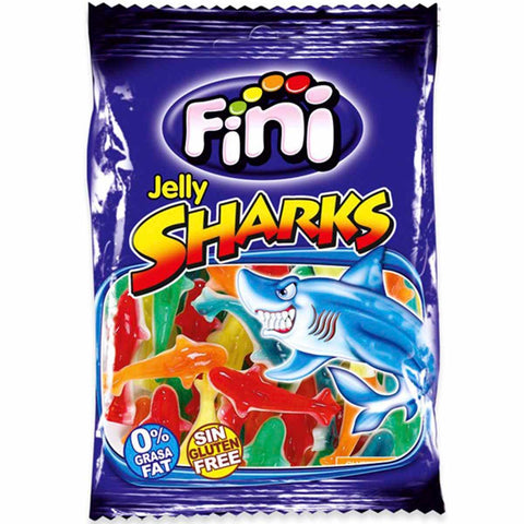 FINI JELLY CLEAR SHARKS REQUINS 80GM - Nazar Jan's Supermarket