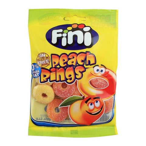 FINI JELLY PEACH RINGS 80G - Nazar Jan's Supermarket