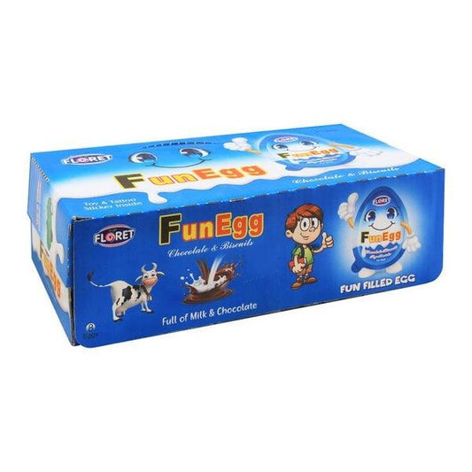FLORET FUN EGGS CHOCOLATE EGGS GIRL - Nazar Jan's Supermarket