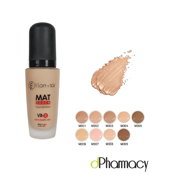 FLORMAR MAT TOUCH FOUNDATION 30ML 308 - Nazar Jan's Supermarket