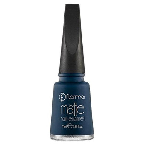 FLORMAR MATE NAIL ENAMEL 11ML DARK BLUE - Nazar Jan's Supermarket