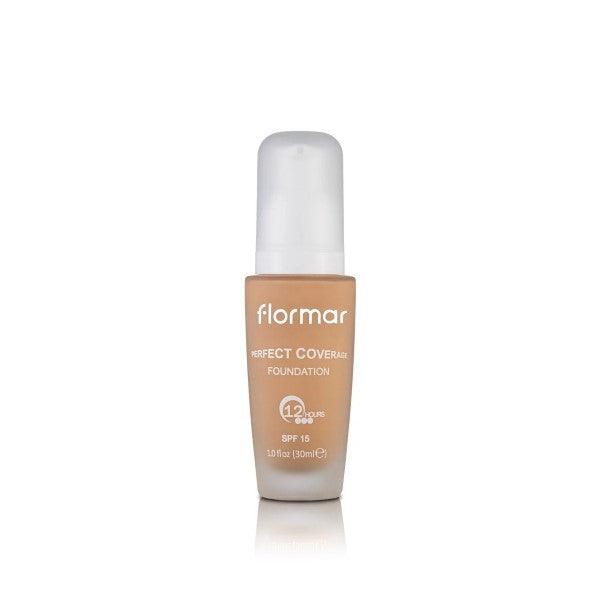 FLORMAR PERFECT COVERAGE FOUNDATION SPF15N 30ML - Nazar Jan's Supermarket