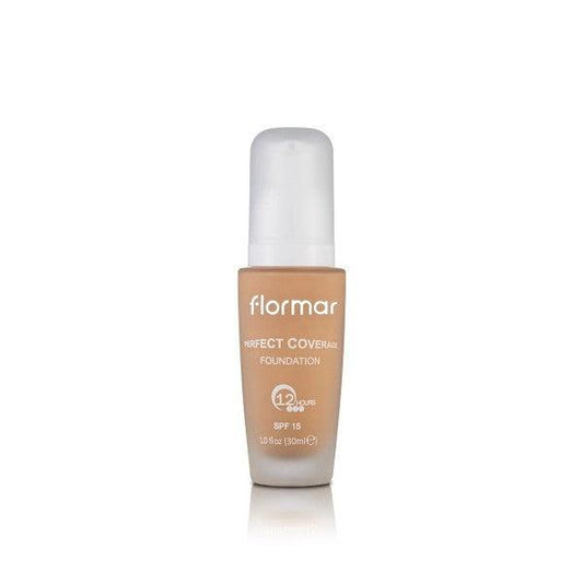 FLORMAR PERFECT COVERAGE FOUNDATION SPF15N 30ML - Nazar Jan's Supermarket