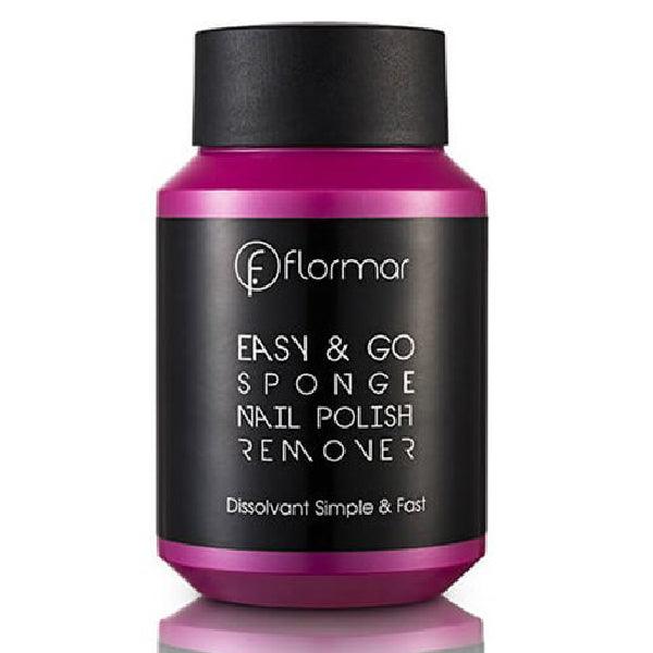 FLORMAR SPONGE NAIL POLISH REMOVER 75ML - Nazar Jan's Supermarket