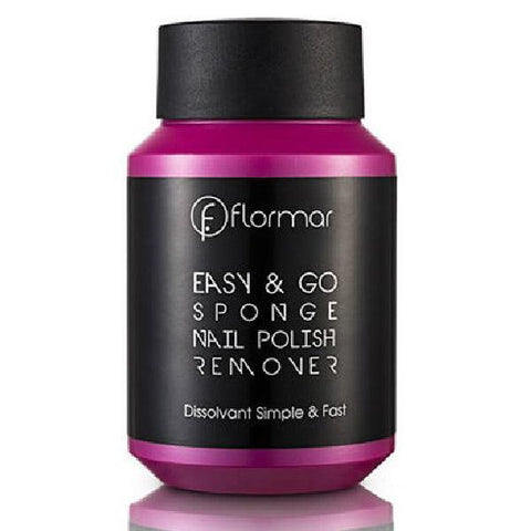FLORMAR SPONGE NAIL POLISH REMOVER 75ML - Nazar Jan's Supermarket