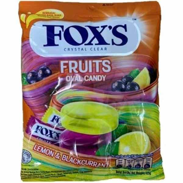 FOX FRUITS OVAL CANDY 125GM - Nazar Jan's Supermarket