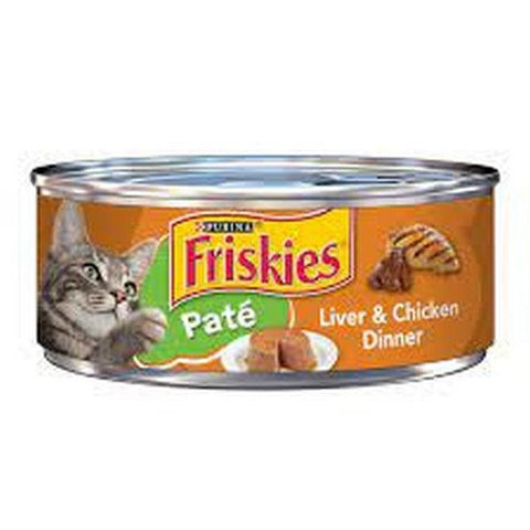 FRISKIES CAT FOOD PATE LIVER &amp; CHICKEN 1X24 156GM - Nazar Jan's Supermarket