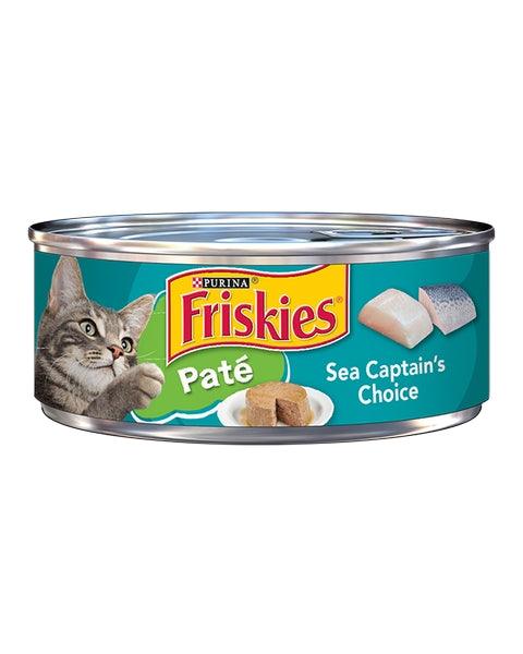 FRISKIES CAT FOOD PATE SEA CAPTAINS CHOCIE 1 - Nazar Jan's Supermarket