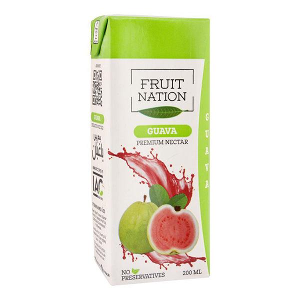 FRUIT NATION GUAVA DRINK 200ML - Nazar Jan's Supermarket