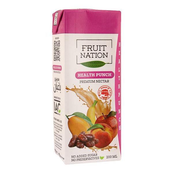 FRUIT NATION HEALTH PUNCH NECTAR DRINK 200ML - Nazar Jan's Supermarket