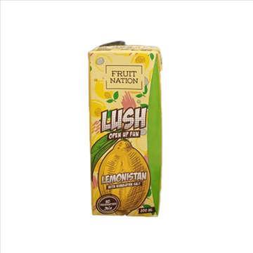 FRUIT NATION LUSH LEMONISTAN 200ML - Nazar Jan's Supermarket