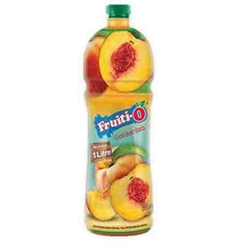 FRUITI-O PEACH JUICE DRINK 1LTR - Nazar Jan's Supermarket