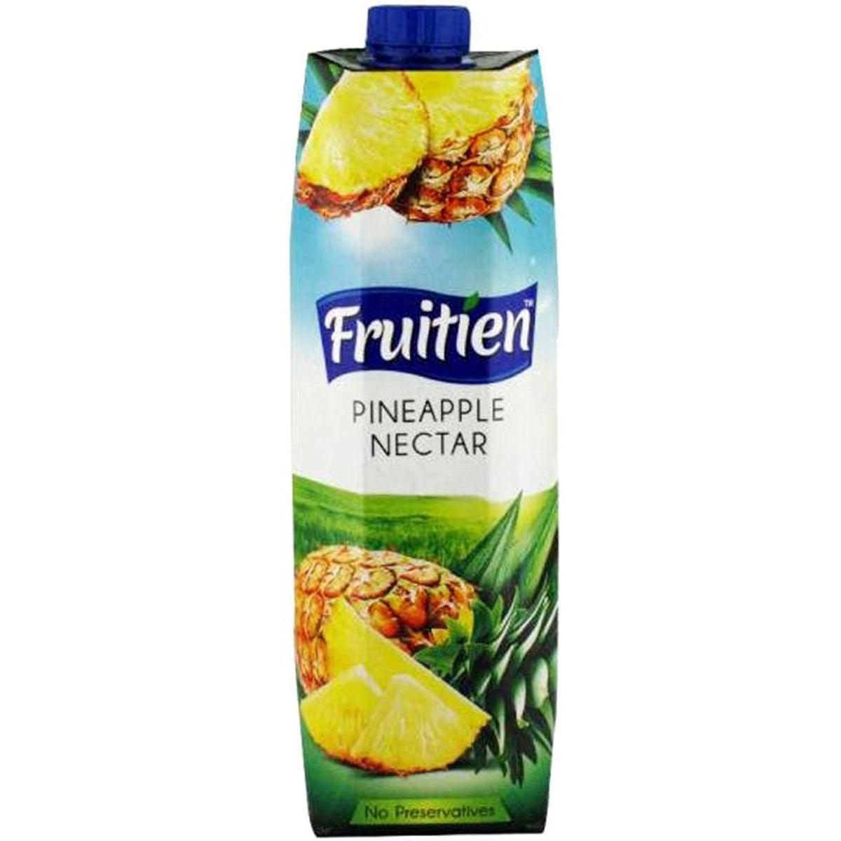 FRUITIEN PINEAPPLE FRUIT DRINK 1LTR - Nazar Jan's Supermarket