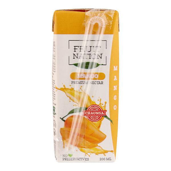 FRUT NATION LUSH MANGO FRUIT DRINK 200ML - Nazar Jan's Supermarket