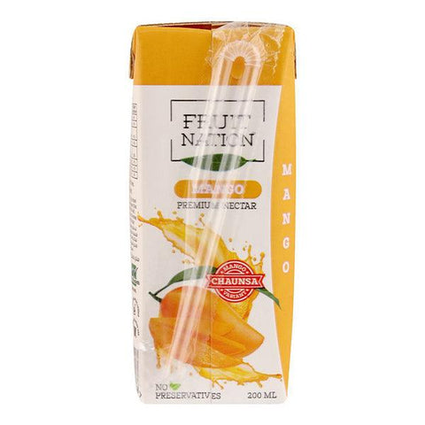 FRUT NATION LUSH MANGO FRUIT DRINK 200ML - Nazar Jan's Supermarket