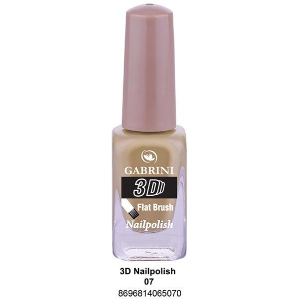 GABRINI 3D NAIL POLISH #07 - Nazar Jan's Supermarket