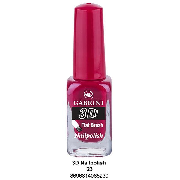 GABRINI 3D NAIL POLISH #23 - Nazar Jan's Supermarket