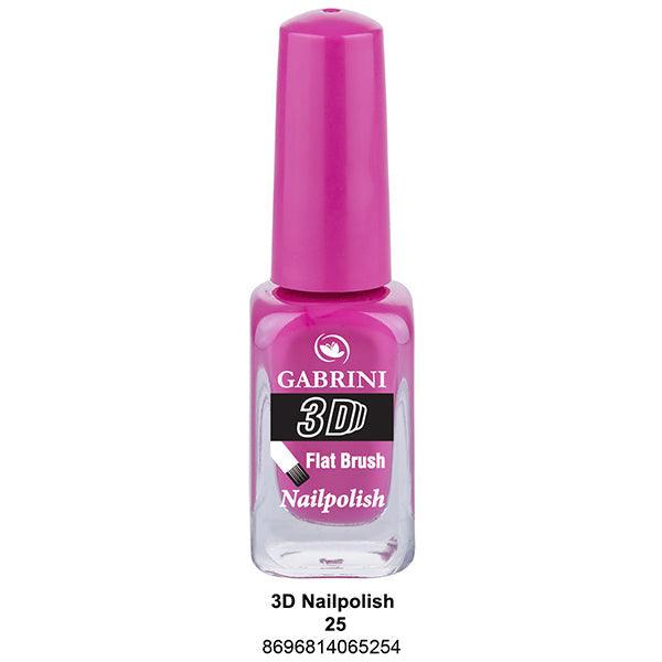 GABRINI 3D NAIL POLISH #25 - Nazar Jan's Supermarket