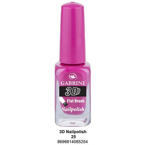 GABRINI 3D NAIL POLISH #25 - Nazar Jan's Supermarket