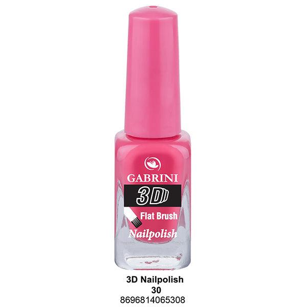 GABRINI 3D NAIL POLISH #30 - Nazar Jan's Supermarket