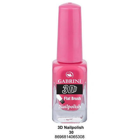 GABRINI 3D NAIL POLISH #30 - Nazar Jan's Supermarket