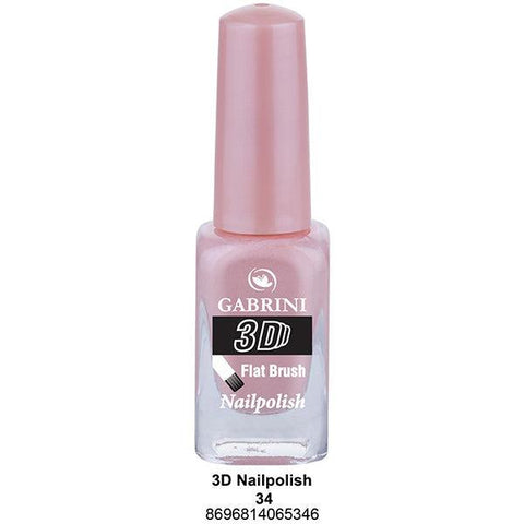 GABRINI 3D NAIL POLISH #34 - Nazar Jan's Supermarket