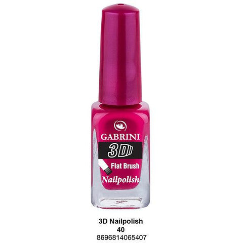 GABRINI 3D NAIL POLISH #40 - Nazar Jan's Supermarket