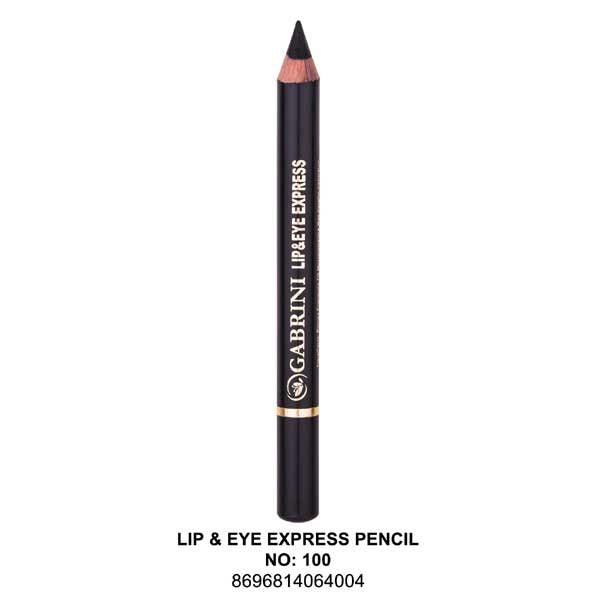 GABRINI EXPRESS PENCIL LIP&EYE LINER #100 - Nazar Jan's Supermarket