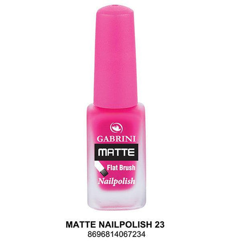 GABRINI MATTE NAIL POLISH #23 - Nazar Jan's Supermarket