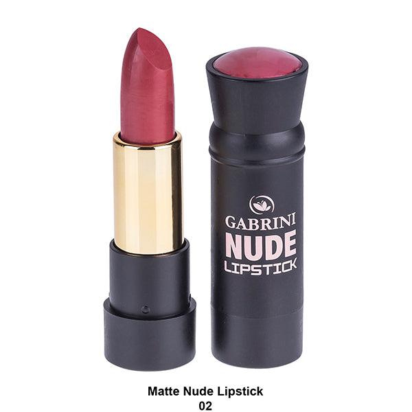 GABRINI NUDE MATTE 01 LIPSTICK #02 - Nazar Jan's Supermarket