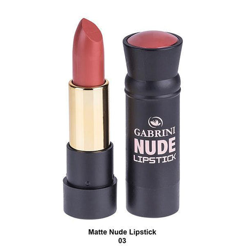 GABRINI NUDE MATTE 01 LIPSTICK #03 - Nazar Jan's Supermarket