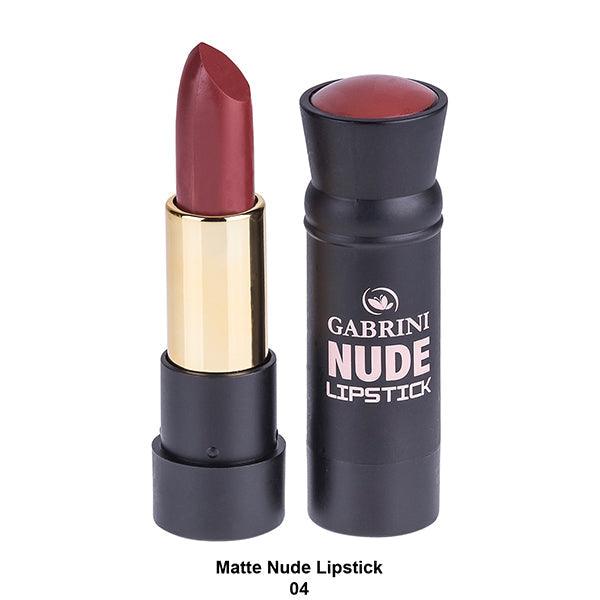 GABRINI NUDE MATTE 01 LIPSTICK #04 - Nazar Jan's Supermarket