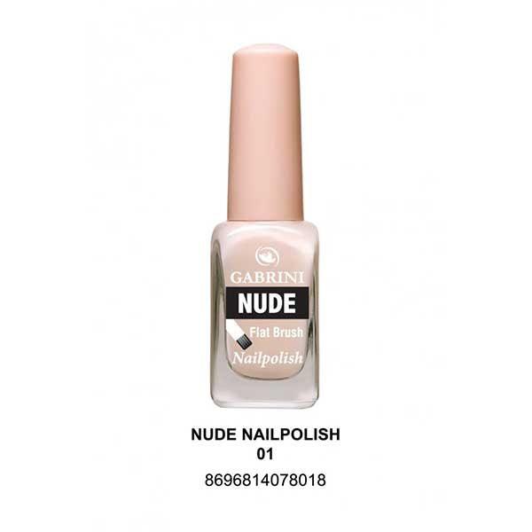 GABRINI NUDE NAIL POLISH #01 - Nazar Jan's Supermarket